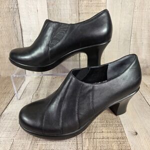 Dansko Bennett Black Heels Women's EU 37 US‎ 6.5 Shoes Pumps Office Secretary